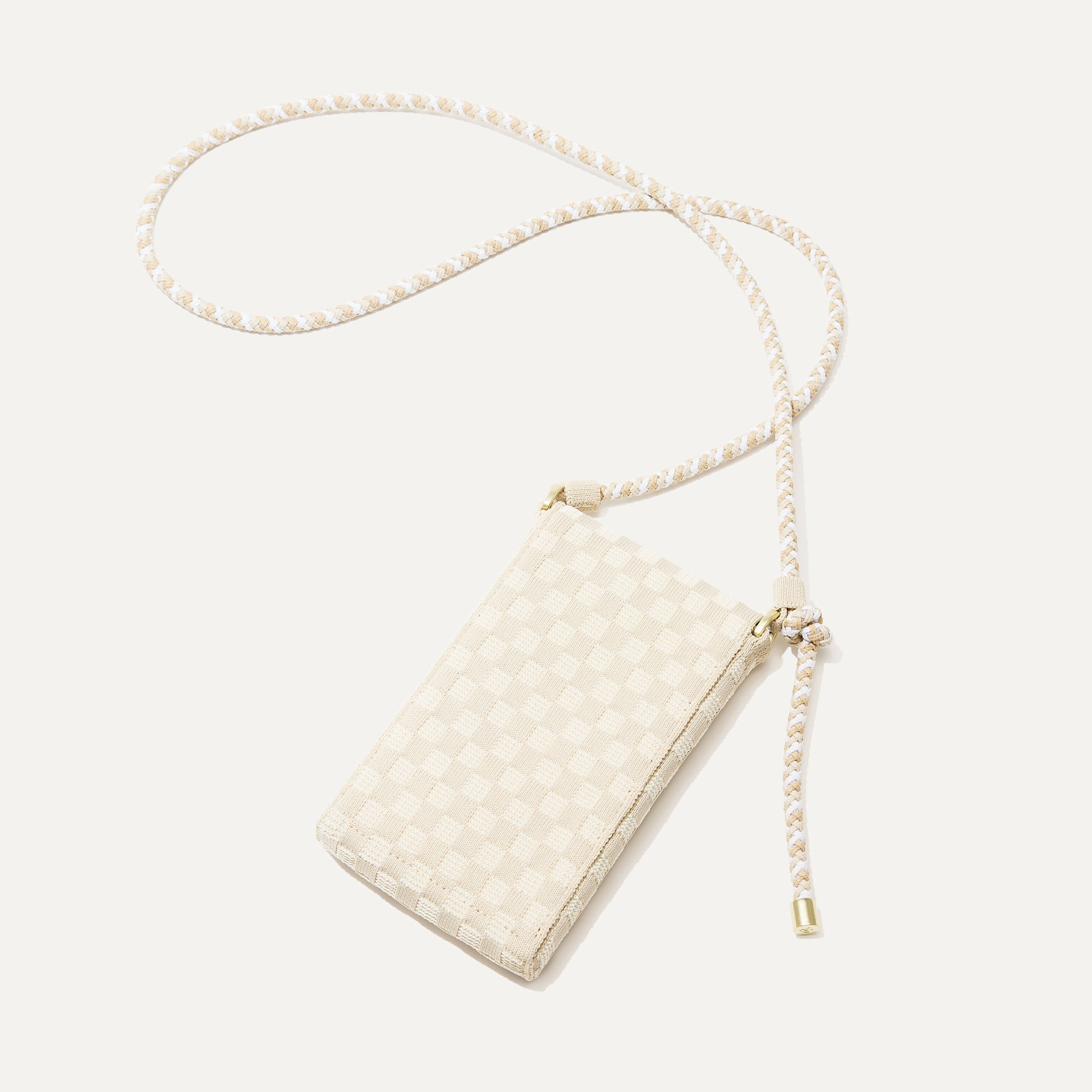 The Phone Crossbody - White Sand - Image 4